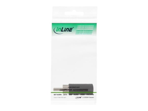 InLine 99325, 3.5mm jack female, RCA, Musta
