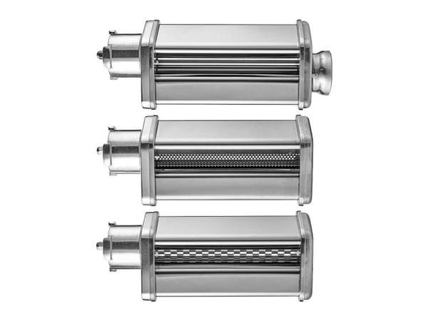 Gastroback Design Pasta Set, Fettuccine, lasagne & spaghetti attachment, Ruostumaton teräs, Ruostumaton teräs, Gastroback 40977, 84 mm, 180 mm