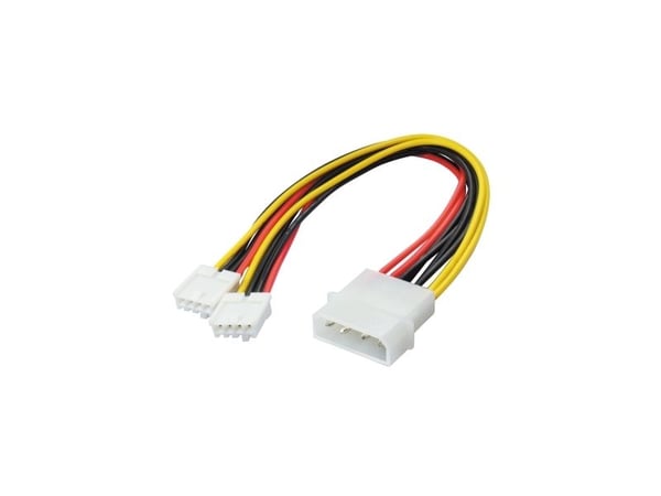 shiverpeaks BS78234-HQ, 0,2 m, Molex (4-pin), 2 x Molex (4-pin), Hankjønn, Hunkjønn, Rett