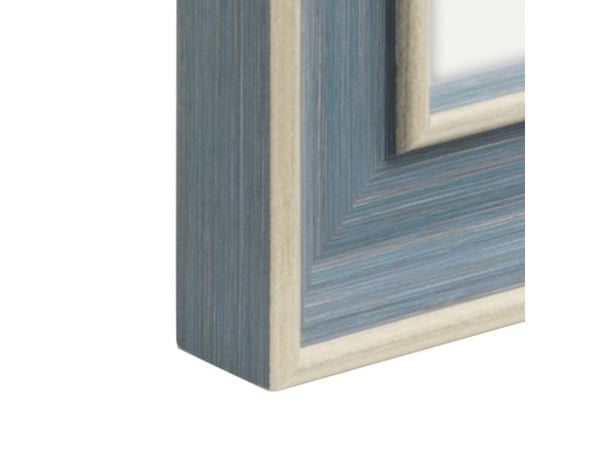 Hama Rustic, Glas, Polystyren (PS), Blå, Enkel tavelram, Vägg, 13 x 18 cm, Rektangulär