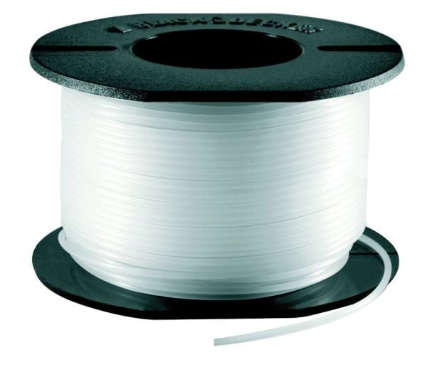 Black & Decker A6046-XJ, Trådkuttersnor, Sort, Hvit, Nylon, 37,5 m, ALL EXCEPT GL650, GL660, GL670, 1 stykker
