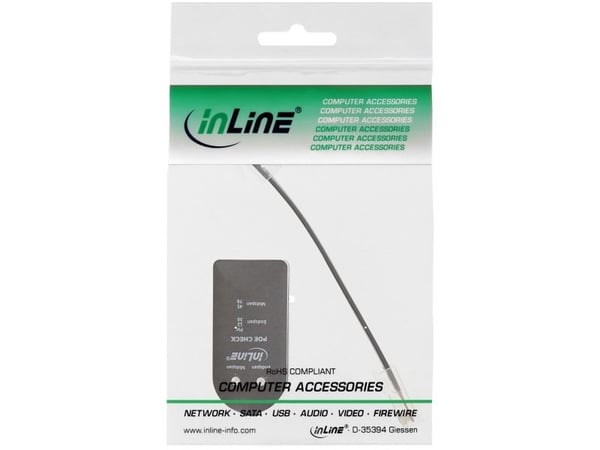InLine 79999I, Svart, 25 mm, 54 mm, 23 mm, 33 g, 85 mm