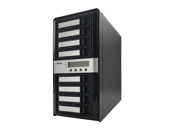 Areca ARC-8050T3U-8 NAS & Storage Server Tower Innebygd Ethernet-port Svart (ARC-8050T3U-8)
