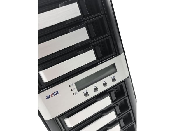 Areca ARC-8050T3U-8 NAS & Storage Server Tower Innebygd Ethernet-port Svart (ARC-8050T3U-8)