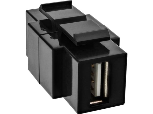 Inline USB 2.0 svart (76201T)