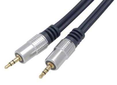 shiverpeaks 30812-3SPP, 3.5mm, Hankjønn, 3.5mm, Hankjønn, 3 m, Blå