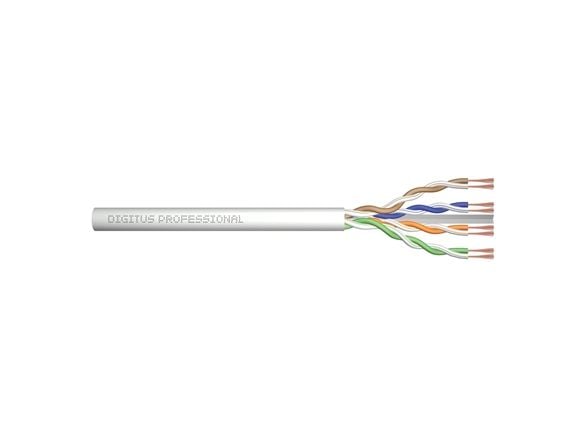 DIGITUS Professional - Bulkkabel - 100 m - UTP - CAT 6a - halogenfri - grå