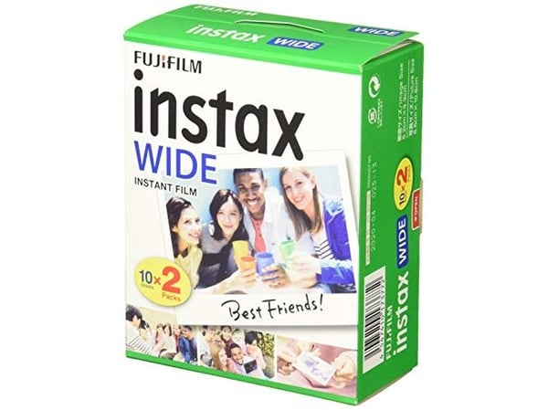 Fujifilm Instax Wide - Värillinen pikafilmi - ISO 800 - 10 laukausta - 2 kasettia