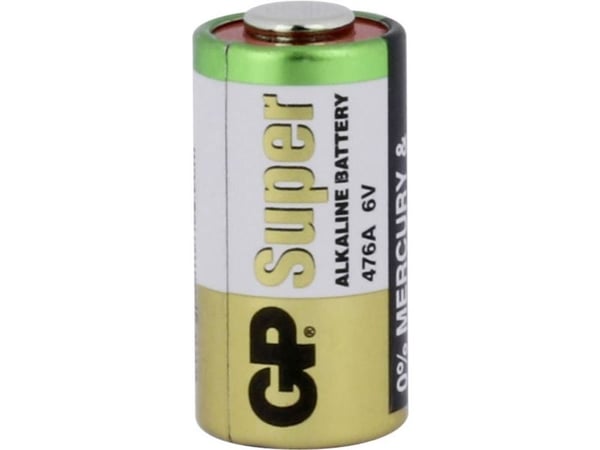 GP Batteries High Voltage 476A, Engångsbatteri, Alkalisk, 6 V, 1 styck, Multifärg, Blåsa