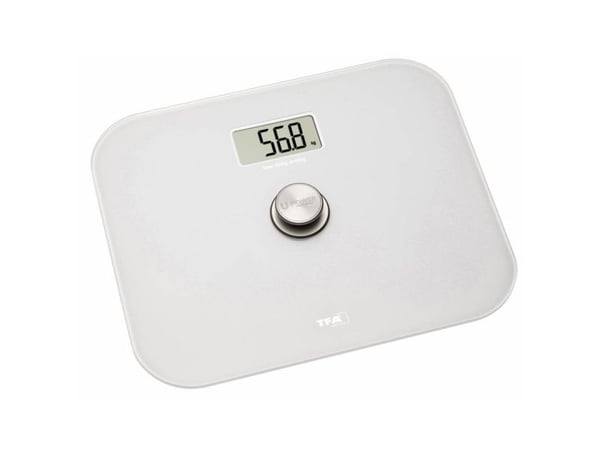 TFA-Dostmann 50.1014.02, Elektronisk personvekt, 150 kg, Sølv, 8 kg, kg, lb, ST, Rektangel