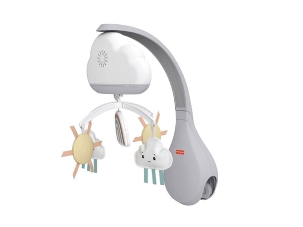 Mattel Fisher-Price Cot Rainbow Mobil og musikkboks