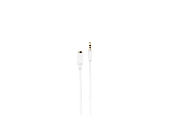 shiverpeaks BS33111, 3.5mm, Hankjønn, 3.5mm, Hunkjønn, 1 m, Hvit