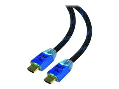 Steelplay - Hög hastighet - HDMI-kabel med Ethernet - HDMI hane till HDMI hane - 2 m - 4K60Hz stöd