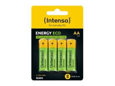 Intenso Energy Eco - Batteri 4 x AA / HR6 - NiMH - (ladbare) - 2700 mAh