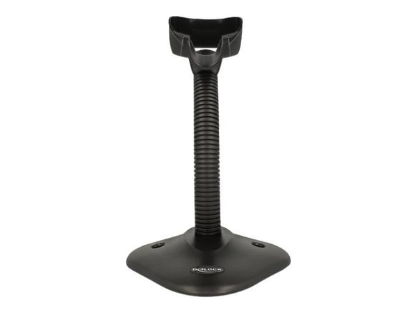 Delock - Strekkodeskannerholder - skrivebordsmonterbar - svart - for P/N: 90557