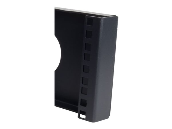 Inter-Tech - Brakettsett (horisontal) - veggmonterbar - RAL 9005 - 3U - 19"