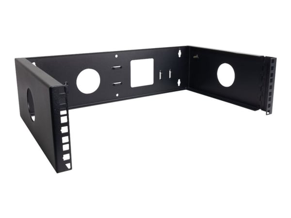 Inter-Tech - Brakettsett (horisontal) - veggmonterbar - RAL 9005 - 3U - 19"