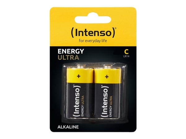 Intenso 7501432. pariston/akun tyyppi: kertakäyttöinen, pariston/akun koko: C, pariston/akun tekniikka: alkalinen. korkeus: 50 mm, halkaisija: 2,6 ...