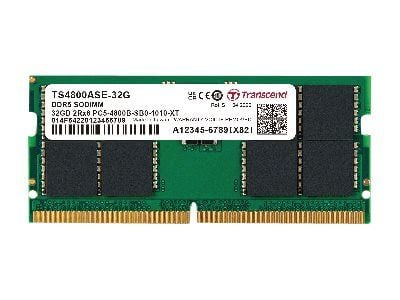 Transcend JetRAM - DDR5 - modul - 32 GB - SO DIMM 262-pin - 4800 MHz / PC5-38400 - CL40 - 1.1 V - ej buffrad - on-die ECC