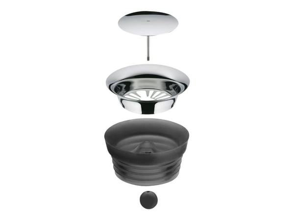 WMF Basic - Water decanter - Størrelse 7 cm - Høyde 29 cm - 1 L - svart