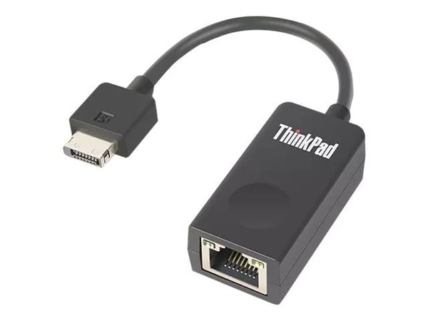 Lenovo ThinkPad Ethernet Extension Adapter Gen 2 - Nettverkadapterkabel - RJ-45 (hunn) til forlengelseskontakt for Lenovo Ethernet (hann) - FRU - f...