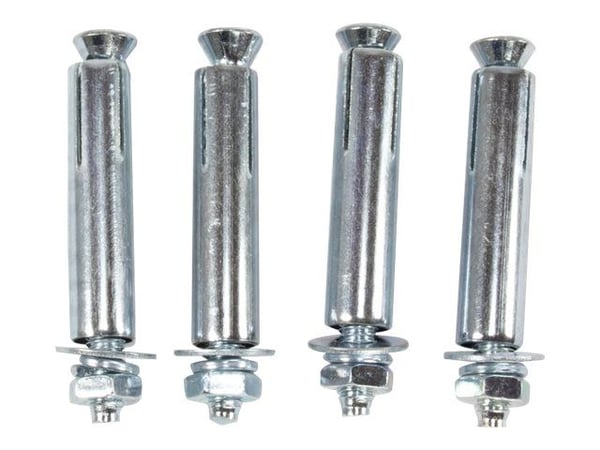 Inter-Tech - Brakettsett (horisontal) - veggmonterbar - RAL 9005 - 3U - 19"