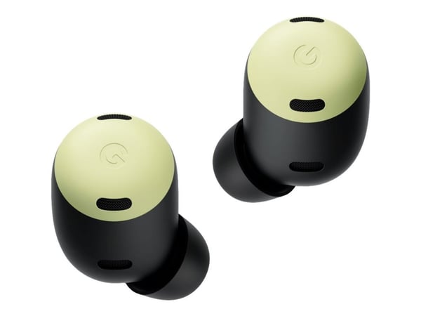 Google Pixel Buds Pro - True wireless-hodetelefoner med mikrofon - i øret - Bluetooth - aktiv støydemping - citrongrass