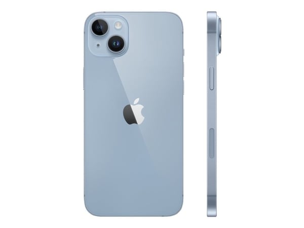 Apple iPhone 14 Plus - 5G smartphone - dual-SIM / Internminne 256 GB - OLED-skärm - 6.7" - 2778 x 1284 pixlar - 2 bakre kameror 12 MP, 12 MP - fron...