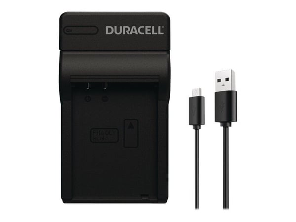 Duracell - USB-batterilader - 1 x batterier lader - svart