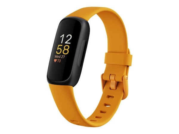 Fitbit Inspire 3, Aktiivisuusmittari olkavarteen, Vedenpitävä, Oranssi
