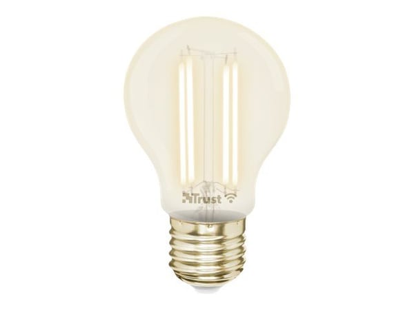 Trust Smart Home - LED-filamentlyspære - E27 - klasse A+ - hvitt lys - 1800-6500 K (en pakke 2)