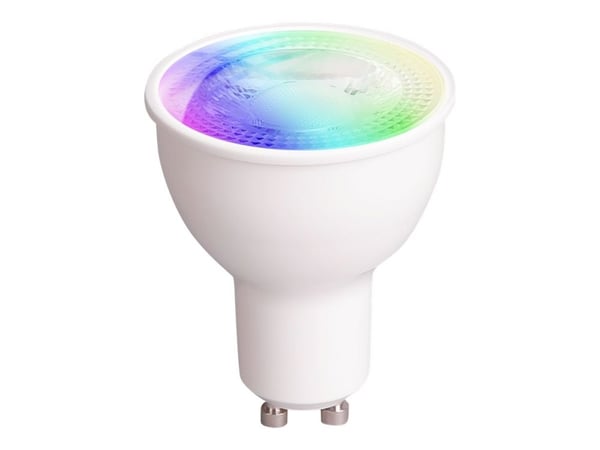 Yeelight - LED-spotlight - GU10 - 4.5 W - klass F - RGBW-lampa - 2700-6500 K - vit