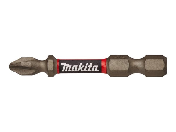 Makita Impact Premier - Impact screwdriver bit - 2 deler - phillips - PH2 - heksagonal - lengde: 50 mm - for Makita DTD172Z