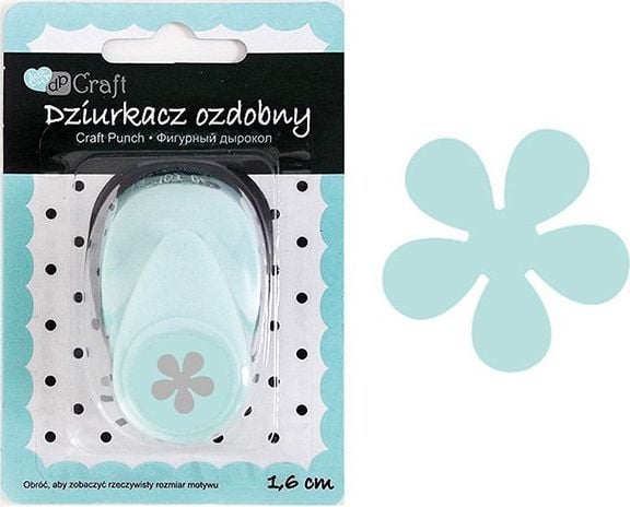 Dalprint dekorativ hulltang DPCRAFT 1,6 cm Dalprint blomst