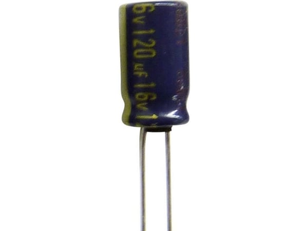 Panasonic EEUFC2A151S, Fast kondensator, Aluminium, Volum, Sylindriske, DC, 100 stykker