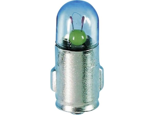 Barthelme 00582412 kontrollampe 24 V 3 W BA7s, klar, 1 stk