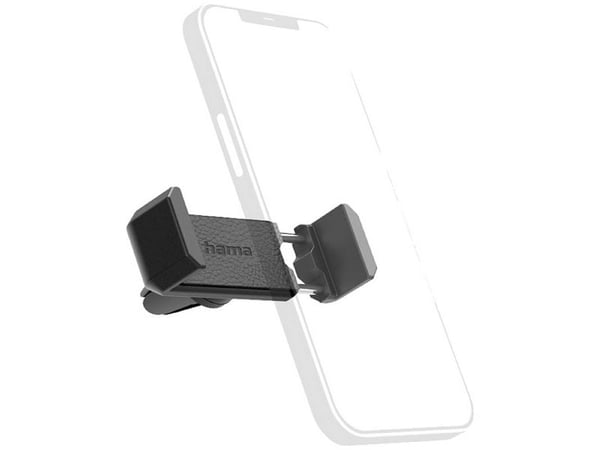 Hama "Compact" - Bilholder for mobiltelefon - from 55 mm to 85 mm wide - svart