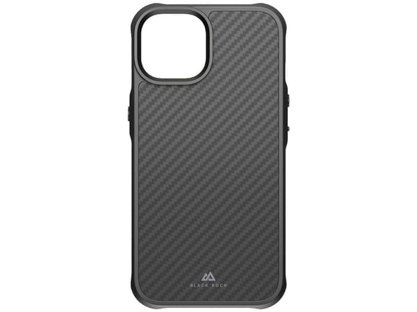 Black Rock Robust Carbon-skydd för Apple iPhone 14 svart stöttåligt 1200RRC02