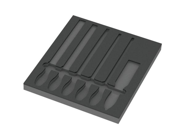 Wera 05137383001, Skuminnlegg, Wera, Sort, Tyskland, 344 mm, 392 mm
