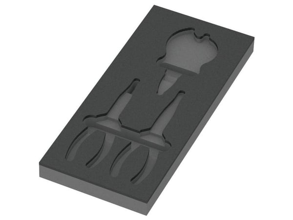 Wera 05137381001 Vaahtomuovisetti 1 kpl (L x S x K) 172 x 392 x 30 mm