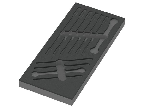 Wera 05137330001 Jokerin vaahtomuovisetti 1 kpl (L x S x K) 172 x 392 x 30 mm