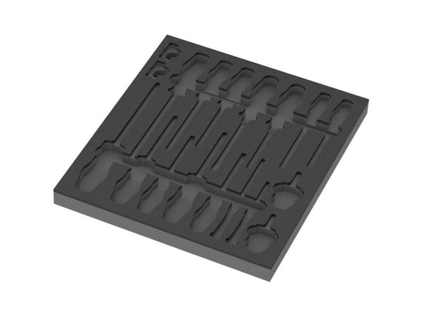 Wera 05137310001 skumplastinnlegg 1 stk (L x B x H) 344 x 392 x 30 mm