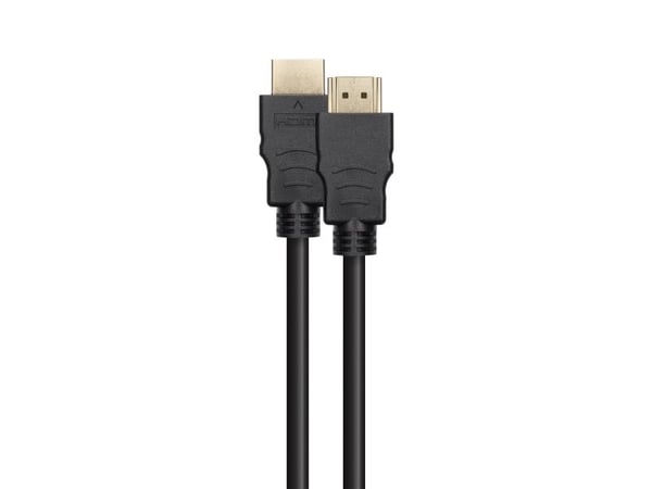 Deltaco HU-50, 5 m, HDMI Type A (Standard), HDMI Type A (Standard), 7680 x 4320 pikseliä, musta