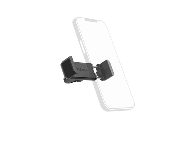 Hama "Compact" - Bilholder for mobiltelefon - from 55 mm to 85 mm wide - svart