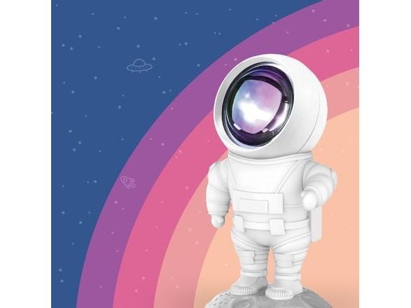 Mobilitet om bord i astro lett regnbue 12x6,5x6cm