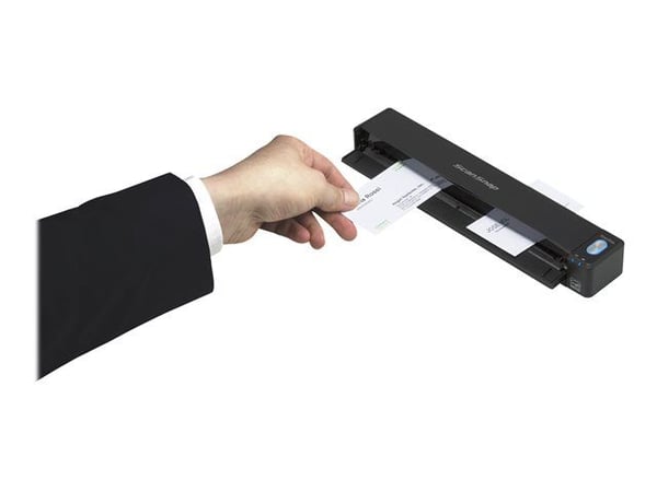 Fujitsu ScanSnap iX100 - Scanner med pappersfödning - Contact Image Sensor (CIS) - 216 x 863 mm - 600 dpi x 600 dpi - USB 2.0, Wi-Fi