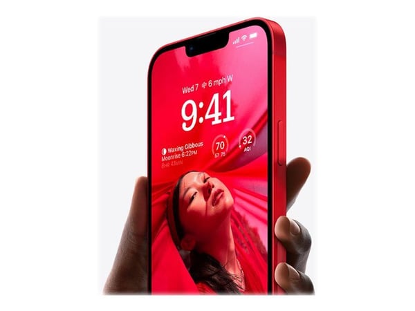 Apple iPhone 14 Plus - (TUOTE) PUNAINEN - 5G älypuhelin - dual-SIM / Sisäinen muisti 256 GB - OLED-näyttö - 6,7" - 2778 x 1284 pikseliä - 2x takaka...