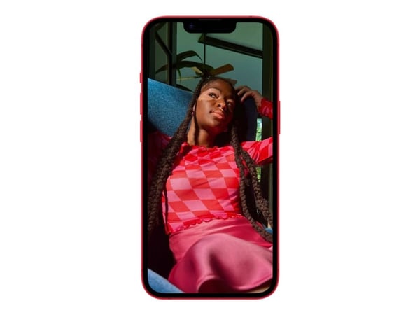Apple iPhone 14 Plus - (PRODUCT) RED - 5G smartphone - dual-SIM / Internminne 256 GB - OLED-skärm - 6.7" - 2778 x 1284 pixlar - 2 bakre kameror 12 ...