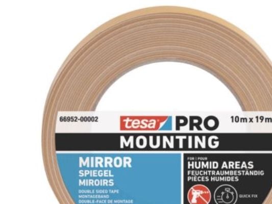 tesa Mounting PRO spegeltape 66952-00001-00 (5 m x 19 mm) vit