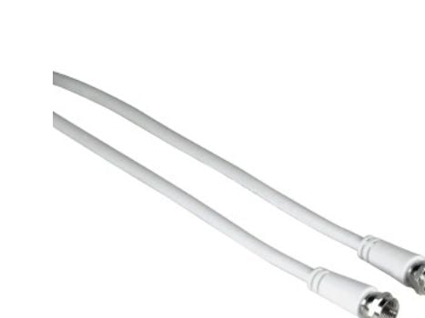 Hama - RF-kabel - F-kopling hann til F-kopling hann - 3 m - dobbeltisolert (en pakke 25)